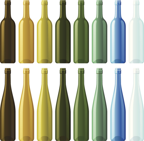 什锦空酒瓶图片下载