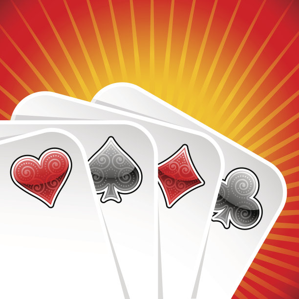 向量扑克卡图片下载