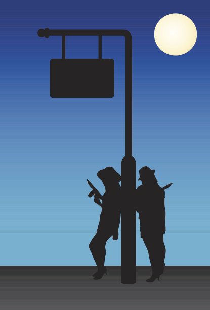 街上的女孩图片下载