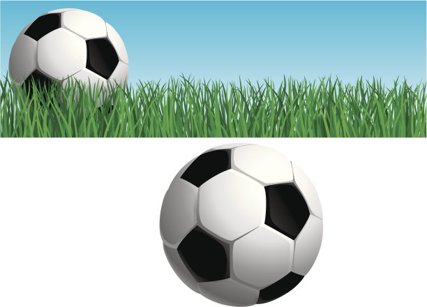 足球的旗帜图片下载