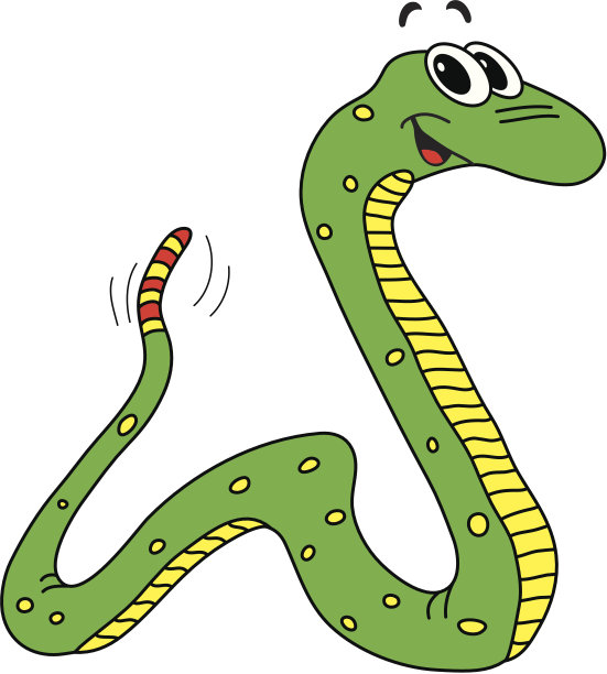 简单的卡通蛇图片下载