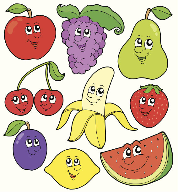 卡通水果收藏1图片下载