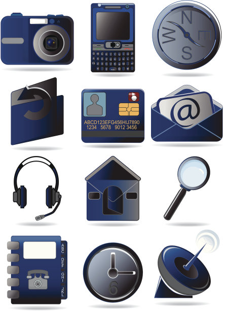 通讯设置蓝色图片下载