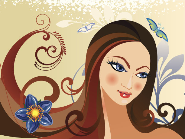 美丽的女孩图片下载