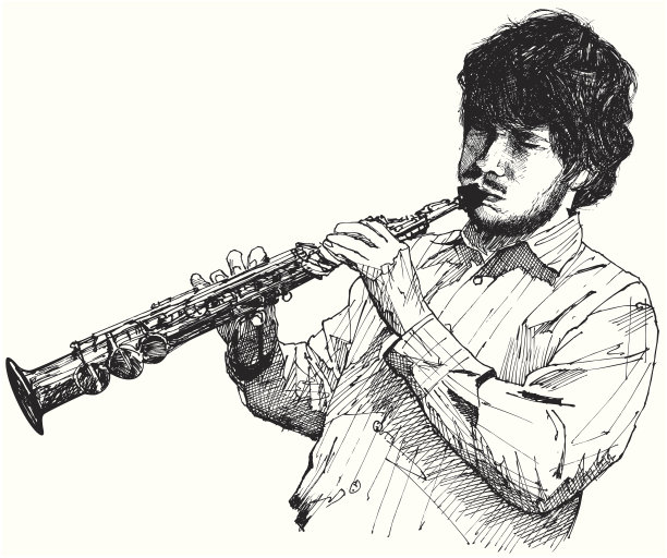 爵士萨克斯图片下载