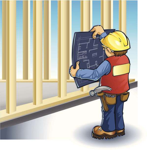 矢量工头阅读计划图片下载