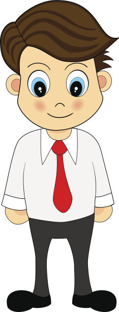 可爱的上班族图片下载