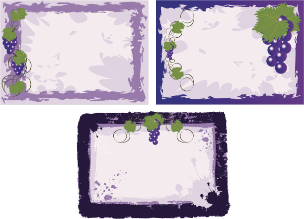 葡萄酒帧图片下载