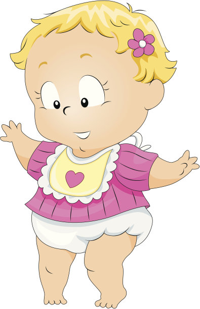 宝贝站起来素材图片