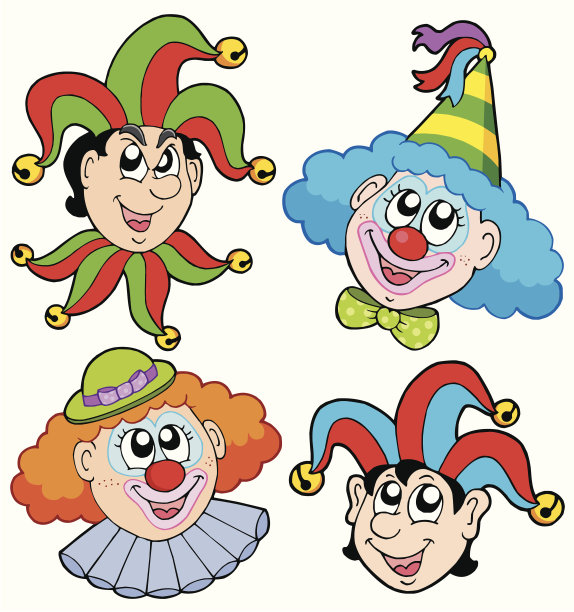 小丑的头部收藏2图片下载