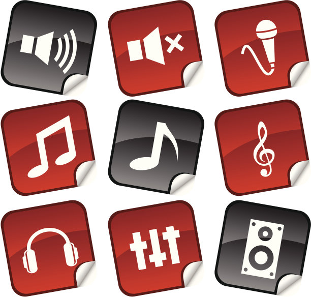 音频贴纸图片下载