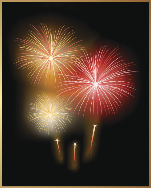 假期的明信片素材图片