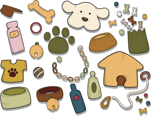 宠物狗图标图片下载