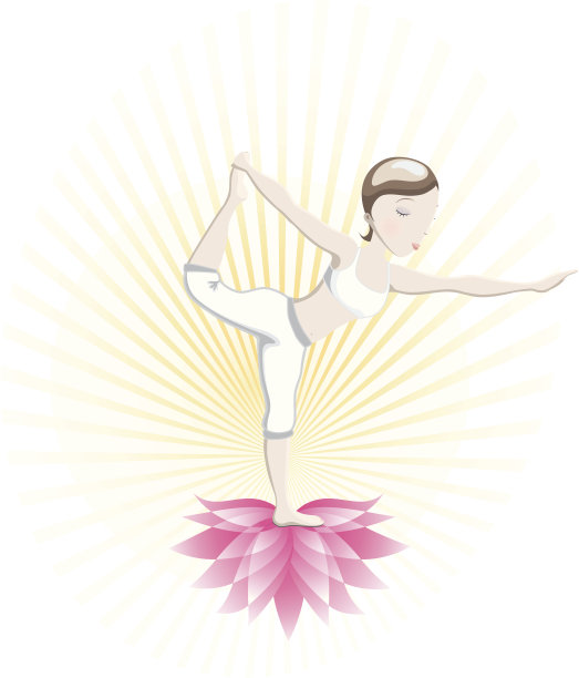 瑜伽体式-舞者姿势(纳塔拉贾萨那)图片下载