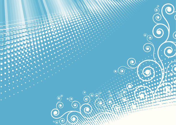 蓝色抽象设计图片下载