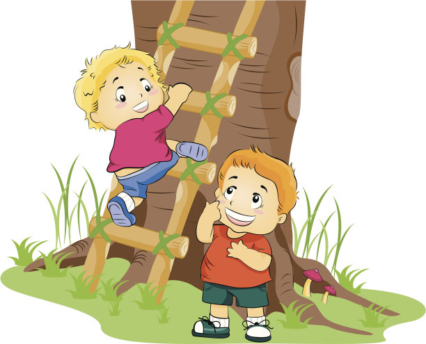 爬上树屋图片下载