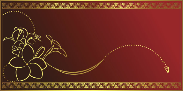 金色花设计图片下载