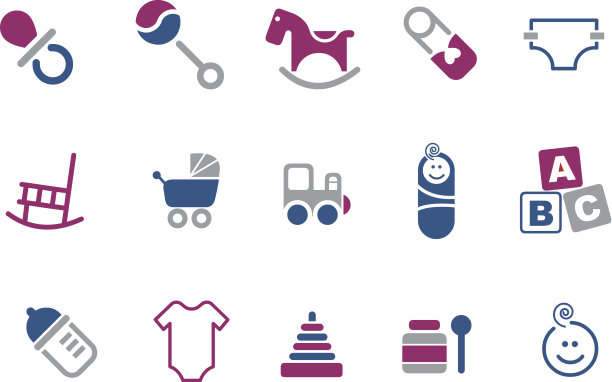 婴儿图标设置图片下载