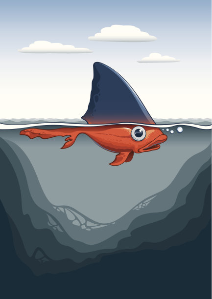 海洋插画素材ID：105609544