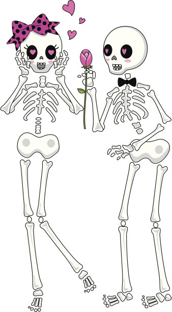 骨架的爱图片下载