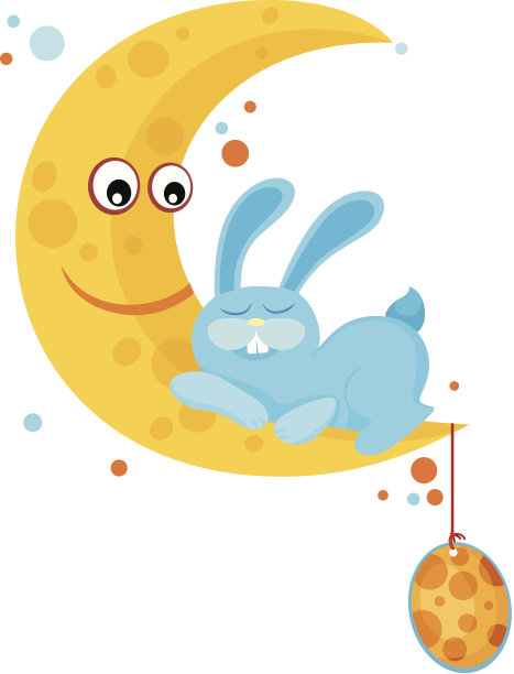 复活节的插图图片下载