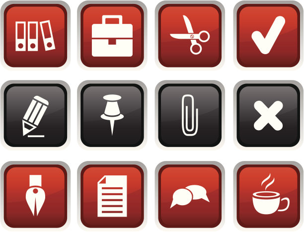 办公室的图标。图片下载