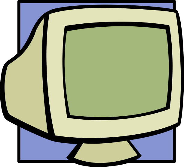 计算机crt监视器图片下载