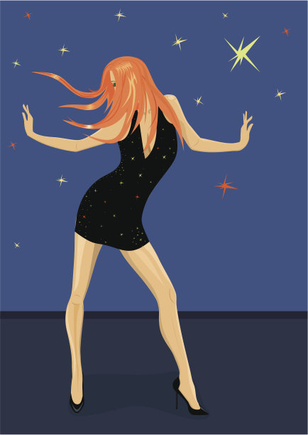 跳舞的女人图片下载