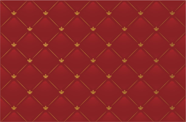 矢量插图的红色皮革背景图片下载