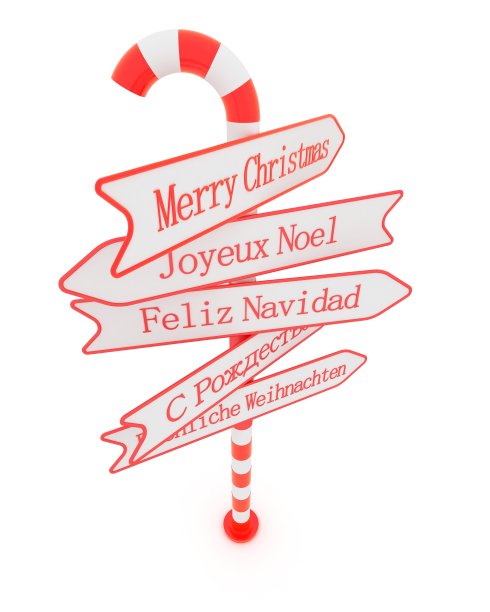 圣诞节的路标图片下载