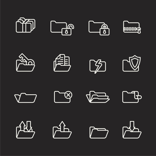 电脑图标合集图片下载