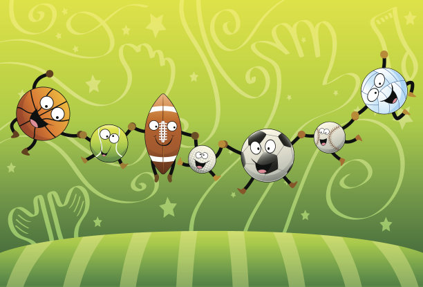 体育球聚会图片下载