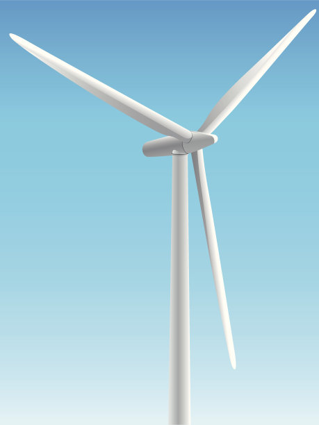 风车-矢量插图图片下载