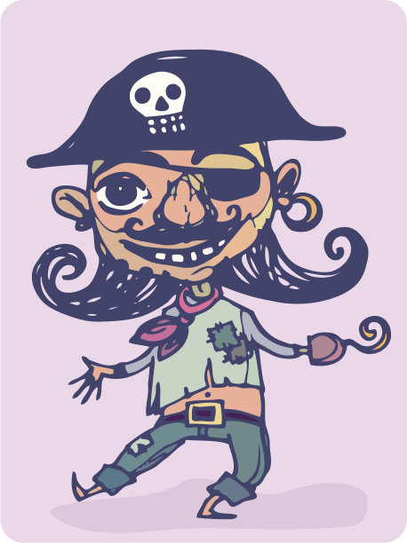 快乐的海盗图片下载