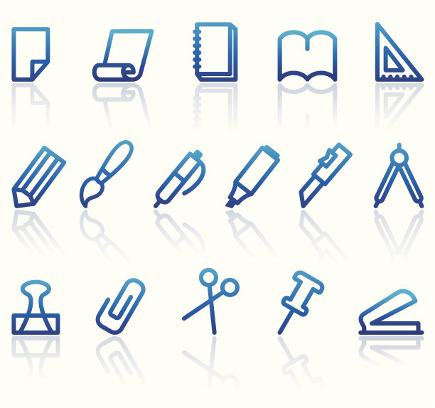 文具及办公室图标图片下载