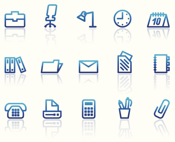 办公室和业务图标图片下载