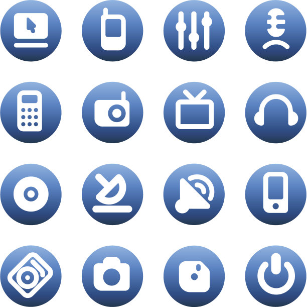 媒体设备按钮图片下载