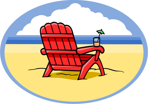 沙滩椅图片下载