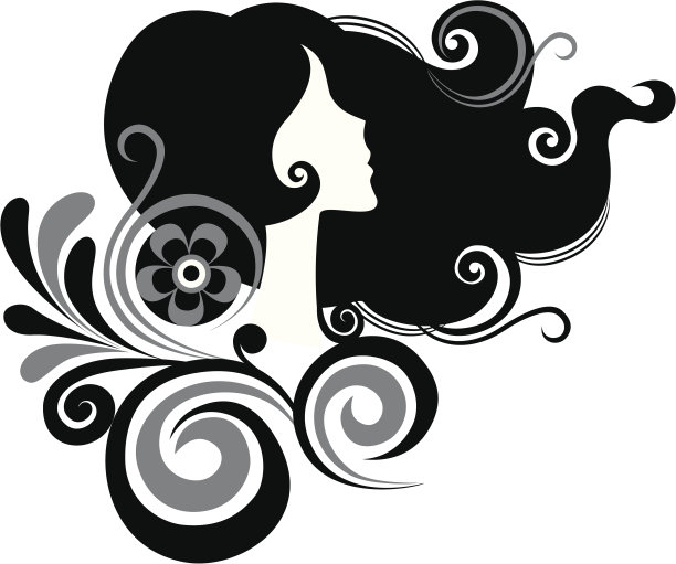 雌性侧面有花图片下载