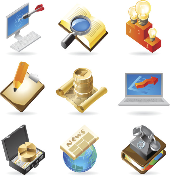 商业图标概念图片下载