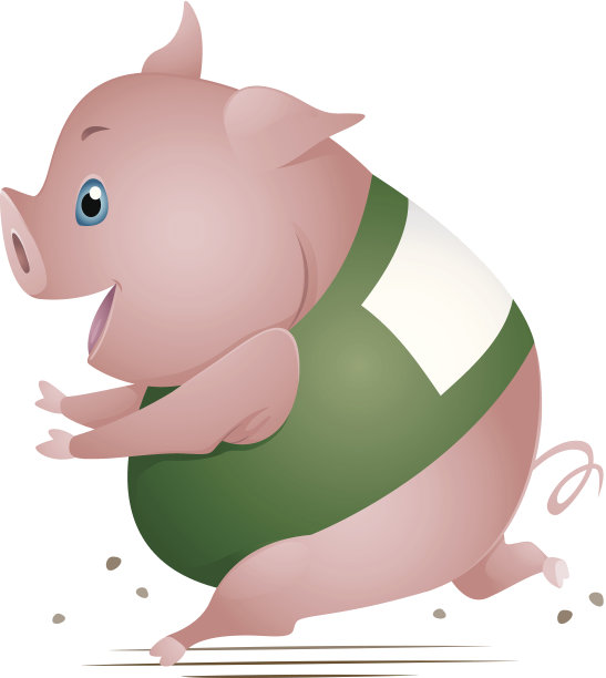 运行的猪图片下载