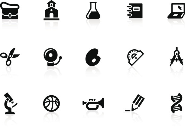 学校图标2素材图片