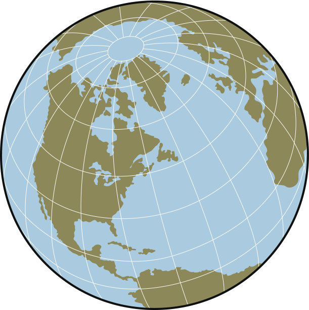 世界地球仪孤立在白色图片下载