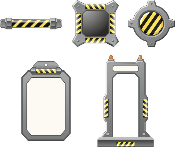 条纹框架图片下载