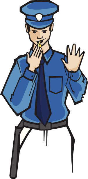 城市交通警察图片下载