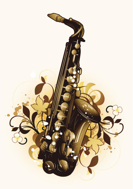 文摘与萨克斯图片下载