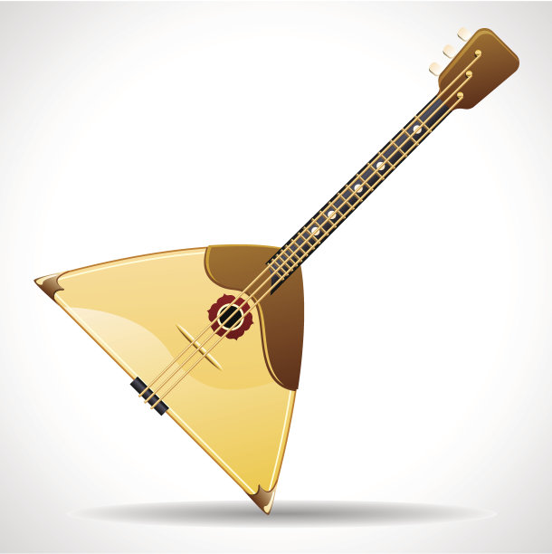 俄罗斯的俄式三弦琴。图片下载