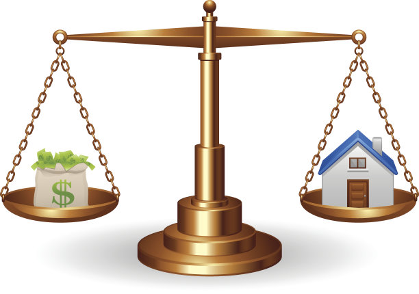 对房地产投资的抽象描述图片下载