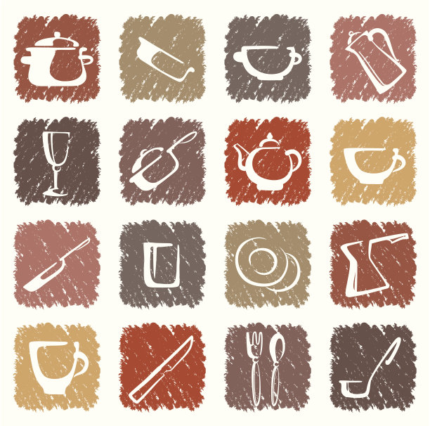 厨房用具的图标图片下载