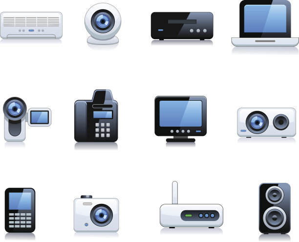 数字电器图标设置图片下载